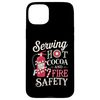 iPhone 15 Plus Firefighter Serving Hot Cocoa and Fire Safety Case