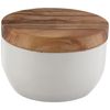 Berard Concrete Salt Keeper, White, White
