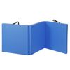 Tri-Fold Folding Panel PU Leather Gymnastics Yoga Mat Trainer Training Workout