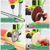 Mini Milling Machine Tabletop Cross Workbench Tabletop Drilling Machine Support 360° Rotary Bench Drill, Composite Table Drilling Machine 40mm Clamp Height, Clamp Baseball Machine Support for