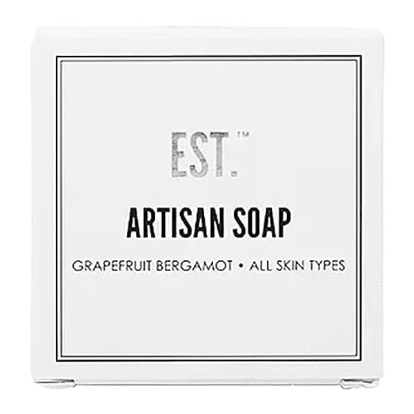 World Amenities EST. Artisan Hand Soap with Grapefruit-Bergamot fragrance, Travel Size Hotel Amenities - 1oz/30 grams (Pack of 48)