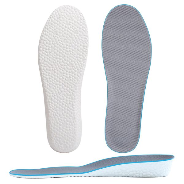 Kozzim Secret Insole, Shock Absorbing, Height Up, 3 Sizes to Choose from [0.6 / 1.0 / 1.0 / 1.4 / 1.4 inches (1.5 / 2.5 / 3.5 cm)