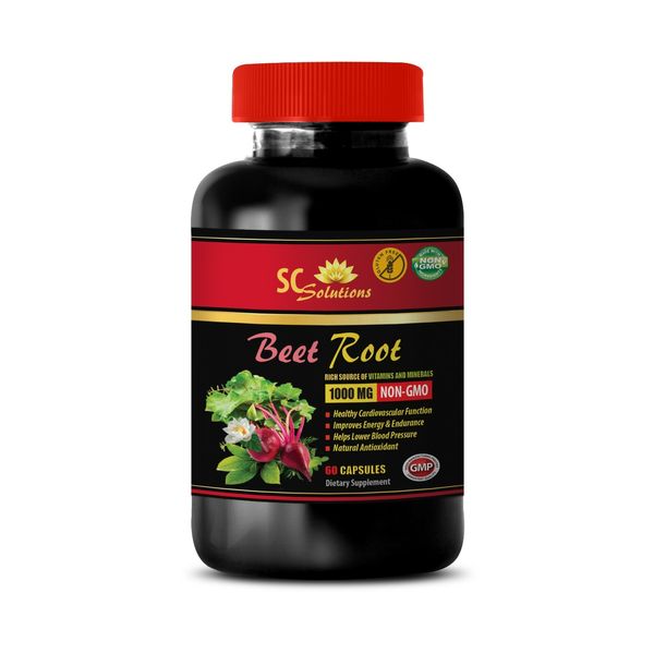 digestion supplements men - BEET ROOT - energy booster 1 Bottle