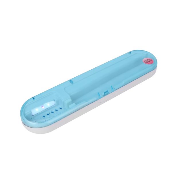 Uv Toothbrush Sanitizer Sterilizer, Toothbrush Disinfection Box - Portable and Reliable Uv Toothbrush Cleaning Case for Home and Travel