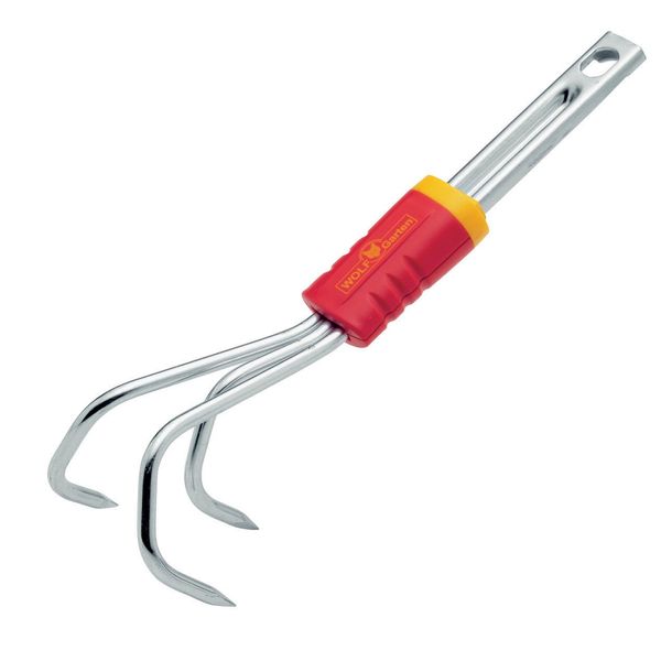 Wolf-Garten "LA-M Grubber, Red/Yellow/Silver, Small