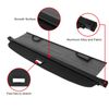 Retractable Rear Trunk Cargo Cover For 2003-2009 Toyota 4Runner Shade Shield