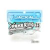 JACKALL 2.5" Clear Holo Flake Worm Pecheling