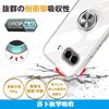 Google Pixel 9a Case, Clear with Ring, Pixel 9a Cover, Transparent, Stylish OURJOY Smartphone Case, Plated, Soft Case, Shockproof, Lightweight, Thin, Strap Hole, Stand Function, Compatible with Car