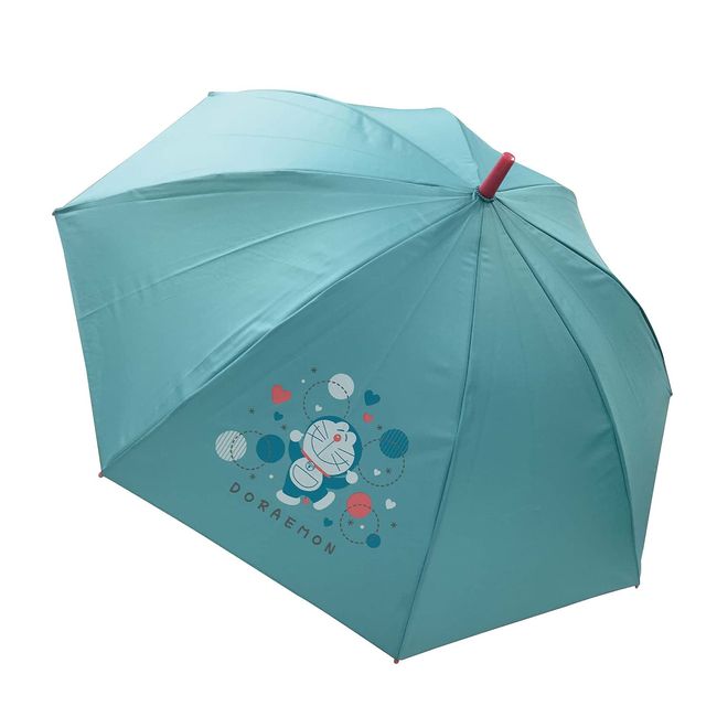 Showa Note Children's Umbrella for Rain or Shine, Doraemon (Light Blue)