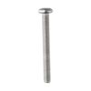 Machine Screws 60Pcs 304 Stainless Steel Fasteners M3 Knobs Screws,Cross Head Phillips Pan Head Screws Bolt,Cabinet Handle Knobs