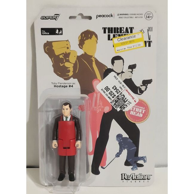 Super7 The Office Toby Flenderson as Hostage #4, ReAction Figure