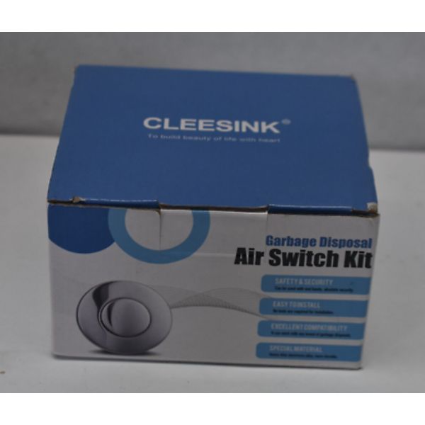 Cleesink Garbage Disposal Air Switch Kit Sink Top Waste Disposer Brushed Gold