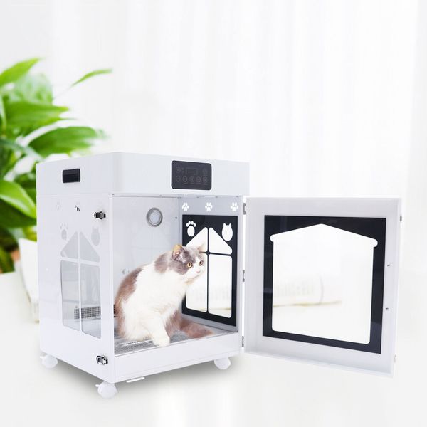 1500W Intelligent Pet Drying Box Dryer Cat Dog Hair Dryer Silent Blower