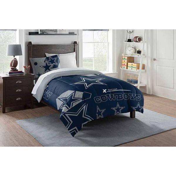 Officially Licensed NFL Dallas Cowboys Comforter Set - Twin