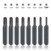 Micro Torx Screwdriver Bits Set TR6,T7,T8,T9H,