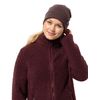 Jack Wolfskin Rib Beanie Hat, Boysenberry, Standard Size