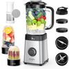 Blenders and Food Processor Combo for Kitchen, Blender for Shakes and Smoothi...