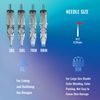 Wireless Tattoo Pen Machine Kit Complete LED Screen with Ink Needles 5 Papers