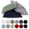 Blumtal White Pillow Cases 2 Pack - Soft Brushed Microfibre Pillowcase with Envelope Closure, 50 x 80 cm