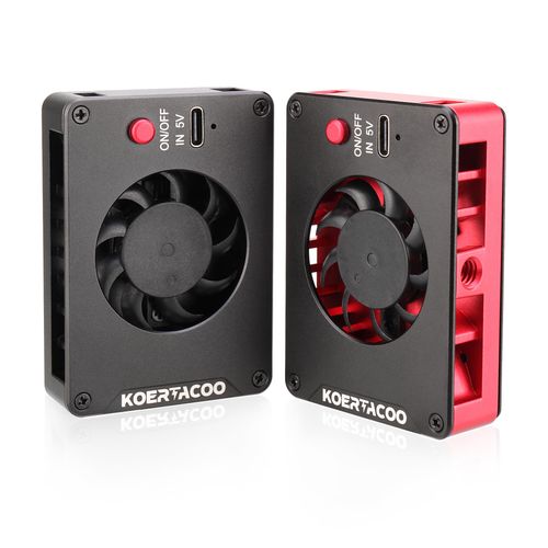 KOERTACOO Camera External Cooling System/Cooling Fan for Live Broadcast - with Cooling Sheet - for Sony A7M4/ZVE1/A6700/A7C2/ZV-E10/ZV1/A7C/A7S3/FX3,for Canon R5/R6, for Fujifilm X-T4/XS10 Cameras