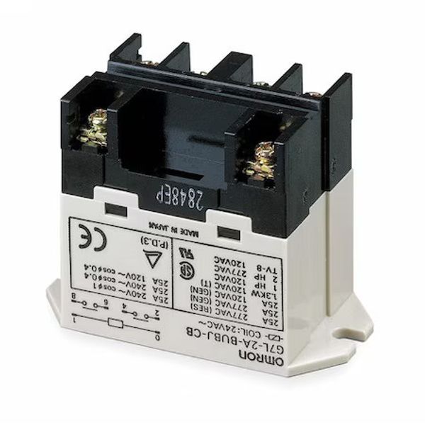 Omron G7l-2A-Bubj-Cb-Ac200/240 Enclosed Power Relay, Surface (Top Flange)