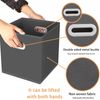 Yunkeeeper storage bins Cubes, Fabric Cube Organizer with Handle, Foldable Cube