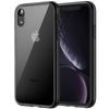 JETech Case for iPhone XR 6.1-Inch, Shockproof Transparent Bumper Cover (Black)