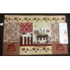 PRINTED KITCHEN RUG (nonskid back) (18" x 28") COFFEE CUP & BEANS, Soho