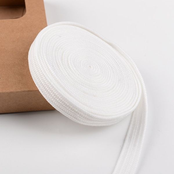 White Synthetic Silk Ito Sageo Cord for Japanese Katana Sword Tsuka Handle