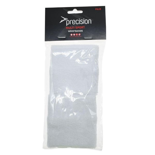 Precision Training Wristbands - White - Pack of 2