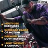 BEAR GRIP - Tricep Rope attachment Strap, Cable Pulls, Tricep Extension Workouts (Version 3-Extra Long)