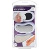 Elegance 3 in 1 Pedicure Set,Emery Smoother Callus Remover Pumice Stone Buffer