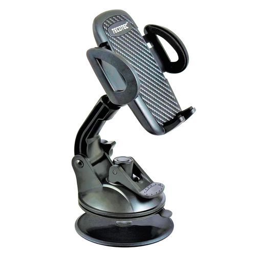 TECOTEC Phone Mount for Car Dash & Windshield, Industrial-Strength Sticky Gel 3" Diameter Suction Cup Car Phone Mount for All Cellphones & More