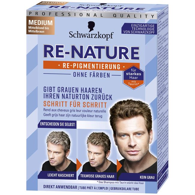 RE-NATURE Re-Pigmentierung 145 ML Männer Medium Stufe 0