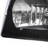 Spec-D Tuning Black Headlights+Corner Lamps Compatible with Ford Econoline Van E150 E250 E350 E540 1992-2006 L+R Pair Assembly
