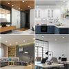 6Pack 4 Inch 5 CCT 9W Ultra-Thin LED Recessed Lighting with Junction Box,US Ship