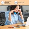 Destination Vinyl Ltd Binary Code Computer Tech - Flexible Round 5mm Rubber Mouse Mat Pad Office Home Novelty Printed Desk Accessory 3537