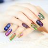 Minejin Nail Art Chameleon Sequin Laser Glitter Holographic Flake Pylet Galaxy Mirror Powder 3 Boxes 3 Count (Pack of 1)
