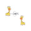 Giraffe Earrings - 925 Sterling Silver (Tiny)