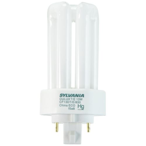 Sylvania 20892 Compact Fluorescent 4 Pin Triple Tube 3000K, 13-watt