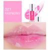 Plumping Lip Oil, Hydrating Lip Gloss Tinted Lip Balm Lip Care Transparent Toot Lip Oil, Long Lasting Nourishing Lip Glow Oil Non-sticky Big Brush Glitter Shine Primer Lip Tint (RASPBERRY)