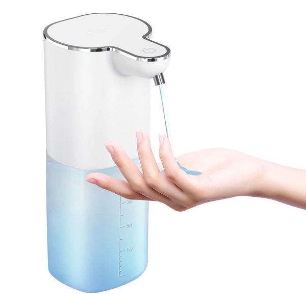 Automatic Soap Dispenser, Auto Soap Dispenser Touchless 400ml/14.1oz Usb Hand Soap Dispenser Automatic Wall Mounted Or Tabletop Gel Liquid Soap Dispenser Automatic For Bathroom Kitchen Sink