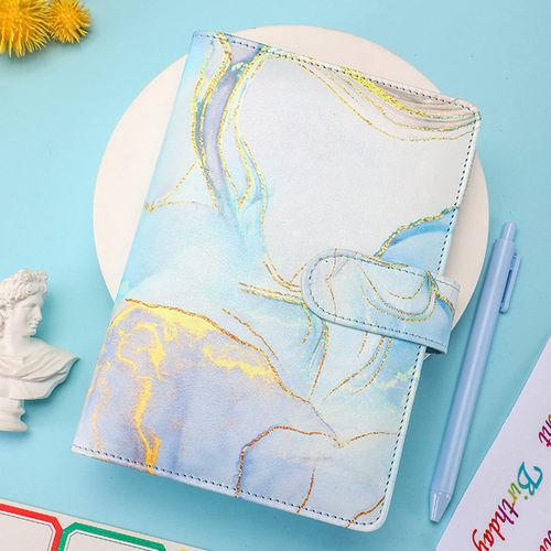 Budget Planner Budget Binder A6 Savings Book with Foils Cash Stuffing Budget Planner Money Envelopes Budget Planner Envelope Method Money Saving Organiser Accessories German for Cash Tiering (Blue)