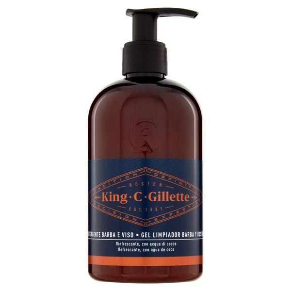 Gillette King C. Facial Cleanser Face, 350 ml