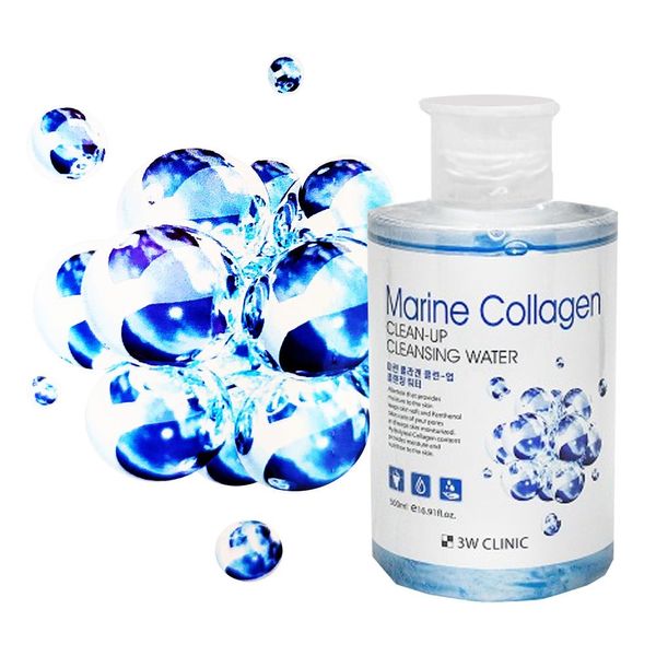 Cleanup 3W Marine 500ml Cleansing Cleansing Water Collagen Ger Cleansing Cleansing×861Ar