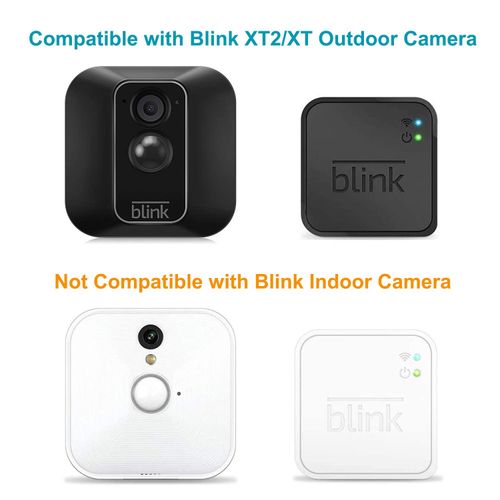 CASEBOT Silicone Case for Blink XT Camera - [3 Pack] Waterproof Protective Camouflaged Skin Cover for Blink XT Home Security Indoor Outdoor Camera, White