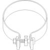 RAParts ZNL90869A New Universal Chrome Stack 2" Clamp