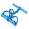 R-STYLE Stomach Slimming Home Stretch Abdominal Equipment Abs Exercise Back Muscle Training Rowing Machine Fitness Tube (Blue)