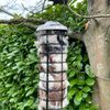 Alpaca Bird Nesting Material in Hanging Holder - 100% British Alpaca Wool