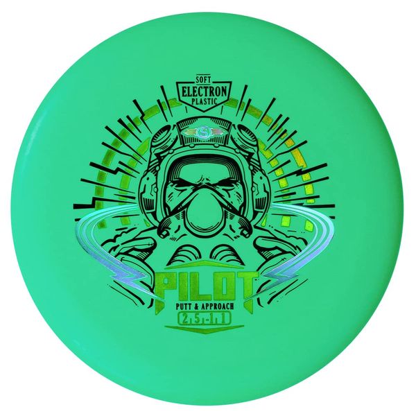 Streamline Discs Electron Pilot (Soft) Disc Golf Putter (170-175g / Colors May Vary)